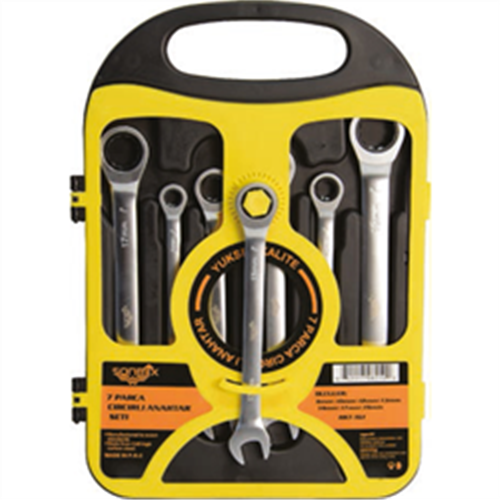 CIRCIR KOMBİNE ANAHATAR TAKIMI 7 PCS